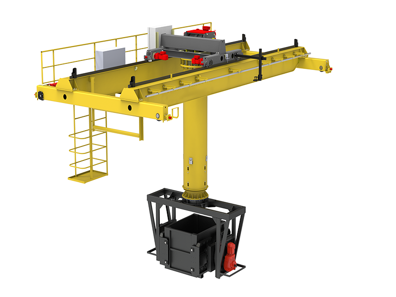 全自動(dòng)料框翻轉(zhuǎn)起重機(jī)